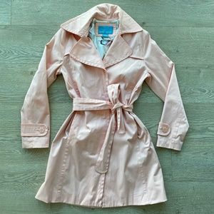 Nine West Apricot Rain Jacket | Size Medium